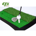 High durability rubber base artificial grass golf putting mat